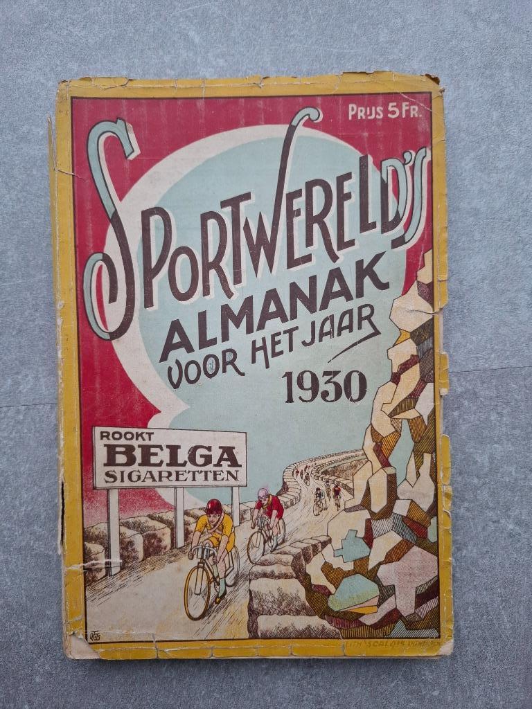 Sportwereld's Almanak 1930, Ophalen of Verzenden, Gebruikt, Boek of Tijdschrift