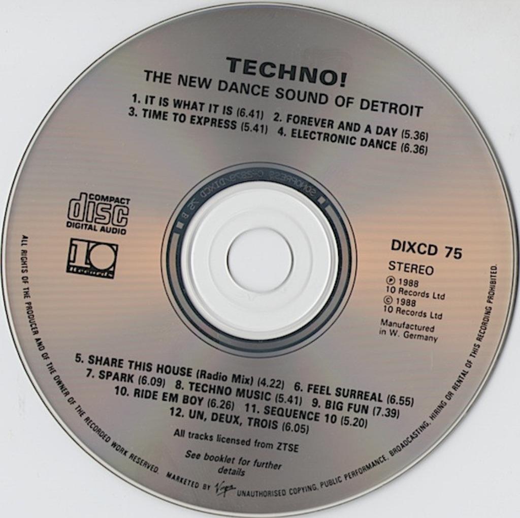 Techno! De nieuwe Dance Sound Of Detroit-cd 💿, Cd's en Dvd's, Ophalen of Verzenden, Gebruikt, Dance