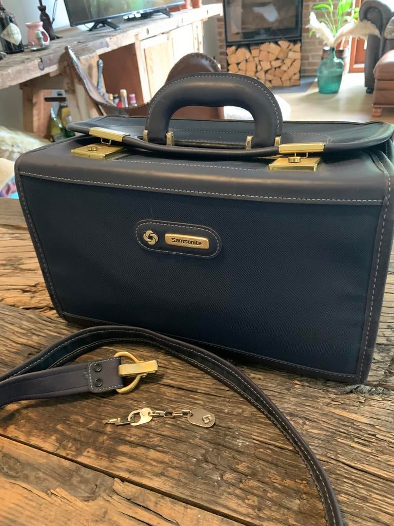 Vintage beauty case Samsonite, Ophalen of Verzenden, Zo goed als nieuw