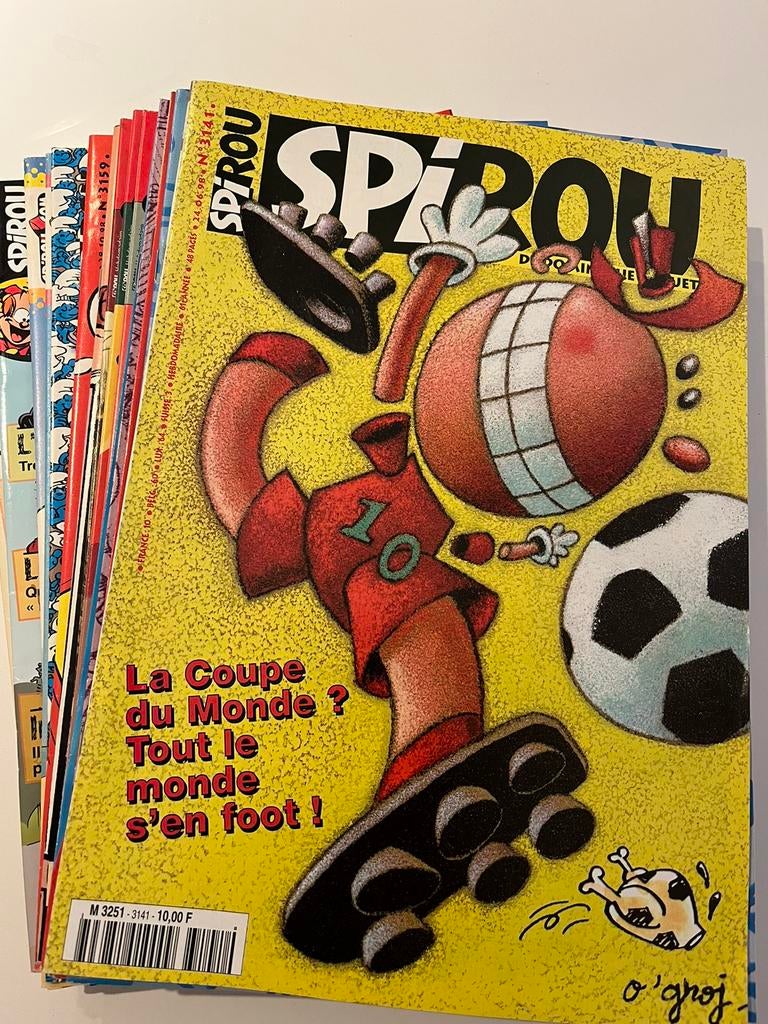SPIROU Magazines 1993 à 2003 (français), Enlèvement ou Envoi, Comme neuf