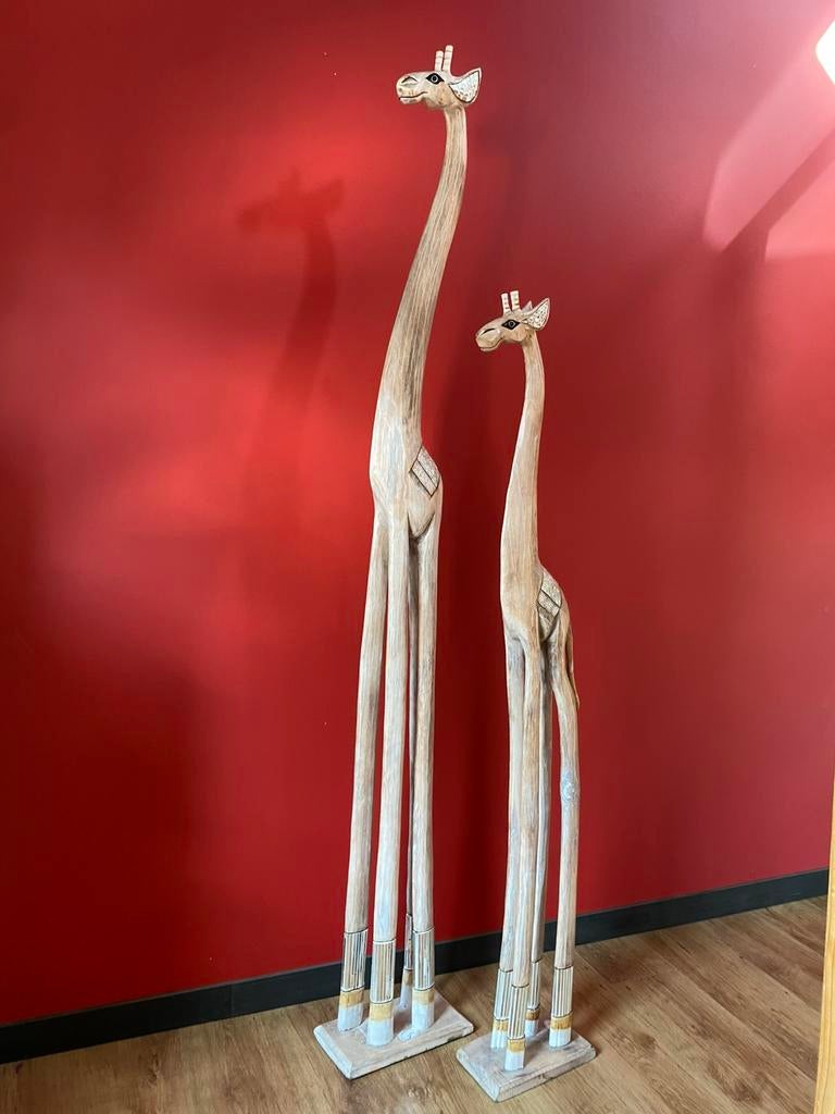 Giraffe x2 grote beelden, Ophalen