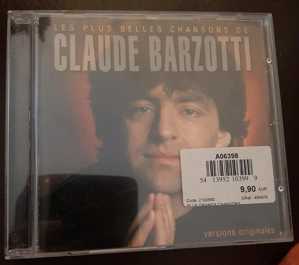 Cd - Claude barzotti  - les plus belles chansons, CD & DVD, Enlèvement ou Envoi, Utilisé