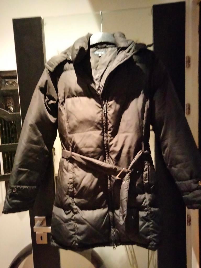 Winterjas zwart.merk Terre Bleue.maat 38, Ophalen of Verzenden, Zo goed als nieuw, Maat 38/40 (M), Zwart