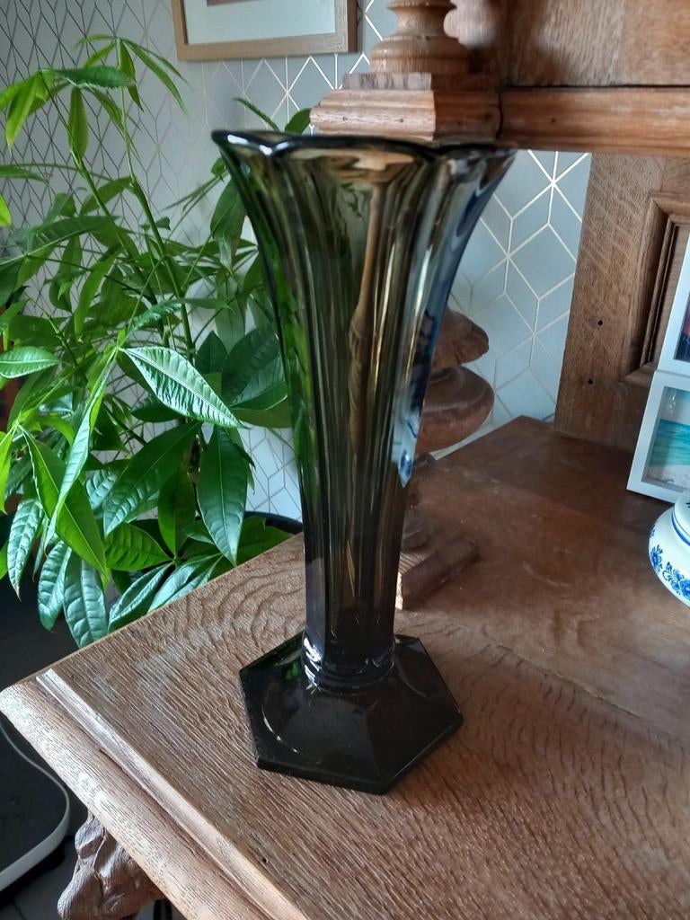 Val St Lambert vase art déco.