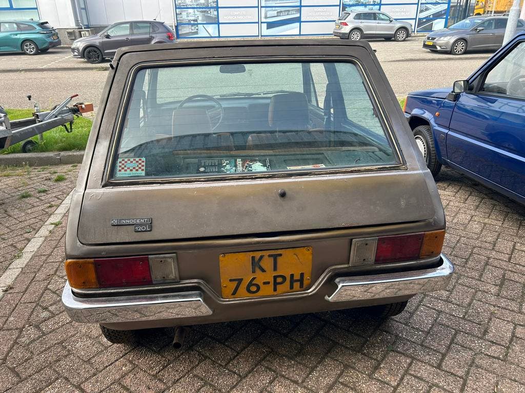 Innocenti 120L 1979 zeldzaam hard project, loopt!, foto 5