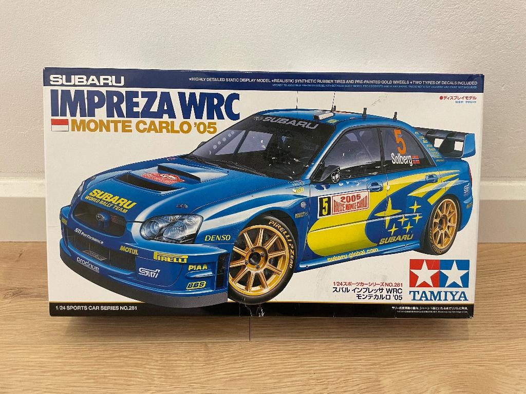 Tamiya Subaru Impreza WRC 2005 1/24 #24281, Hobby & Loisirs créatifs, Modélisme | Voitures & Véhicules, Comme neuf, Voiture, Plus grand que 1:32