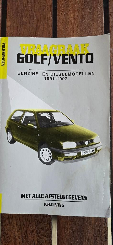 Vraagbaak GOLF / VENTO 1991- 1997, Ophalen of Verzenden