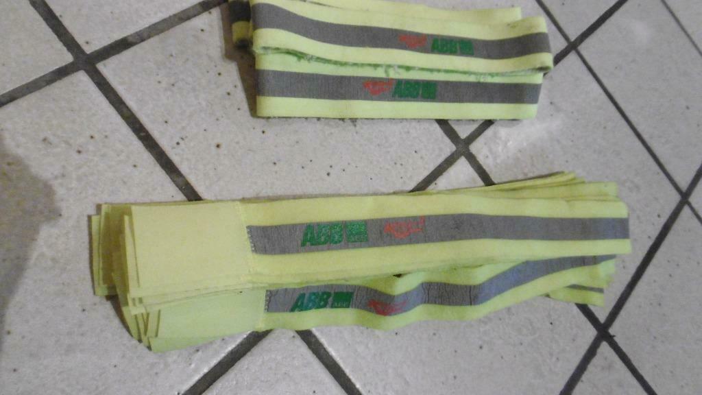 Reflecterende hoofdband/armband, Ophalen, Gebruikt