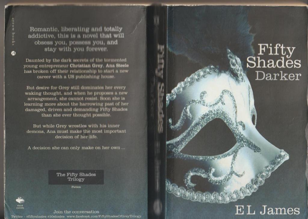 Fifty Shades Darker by E.L. James, Envoi, Utilisé, E L James, Fiction