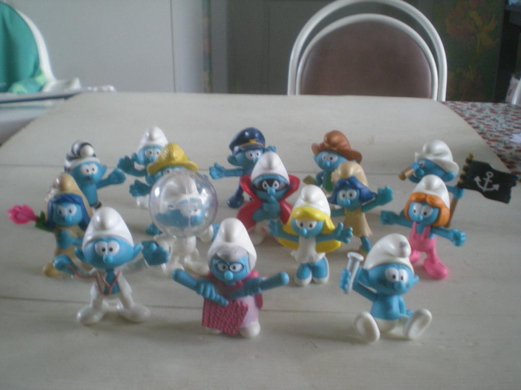 set  smurfen, Enlèvement ou Envoi, Comme neuf