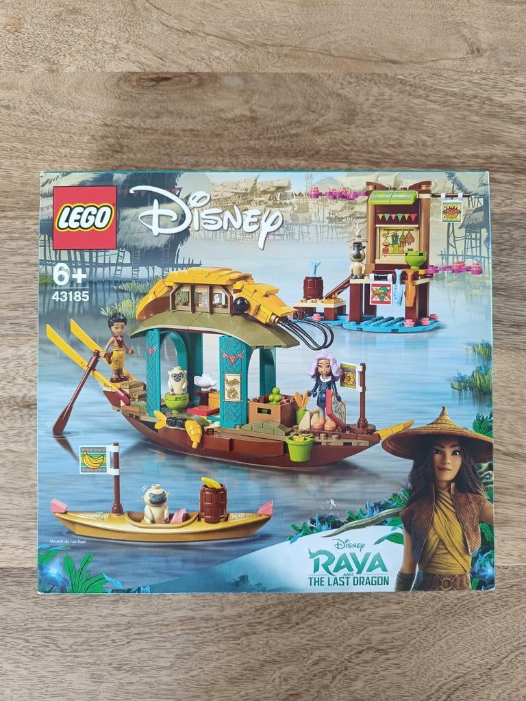 Lego Disney 43185 Raya The Last Dragon : Boun's Boat, Kinderen en Baby's, Speelgoed | Duplo en Lego, Ophalen of Verzenden, Nieuw