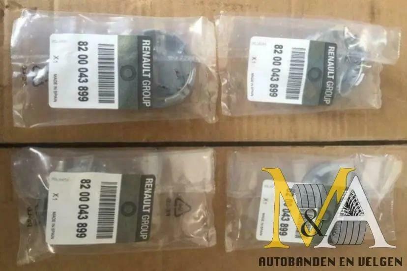 4X ORGINELE RENAULT NAAFKAPPEN, Ophalen of Verzenden, Nieuw
