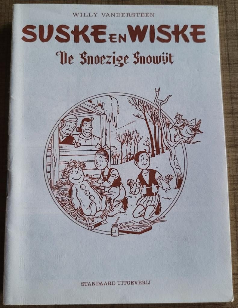 Suske en Wiske: mini-strip + spelletjes (1995), Ophalen of Verzenden, Suske en Wiske, Zo goed als nieuw, Boek of Spel