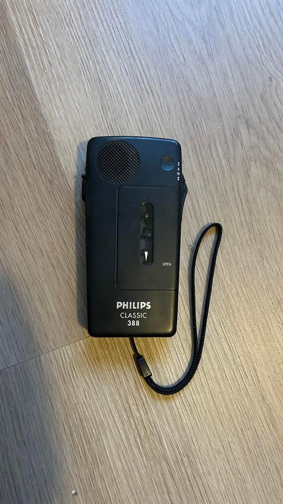 Philips Classic 388 dictafoon, Audio, Tv en Foto, Bandrecorder, Ophalen of Verzenden