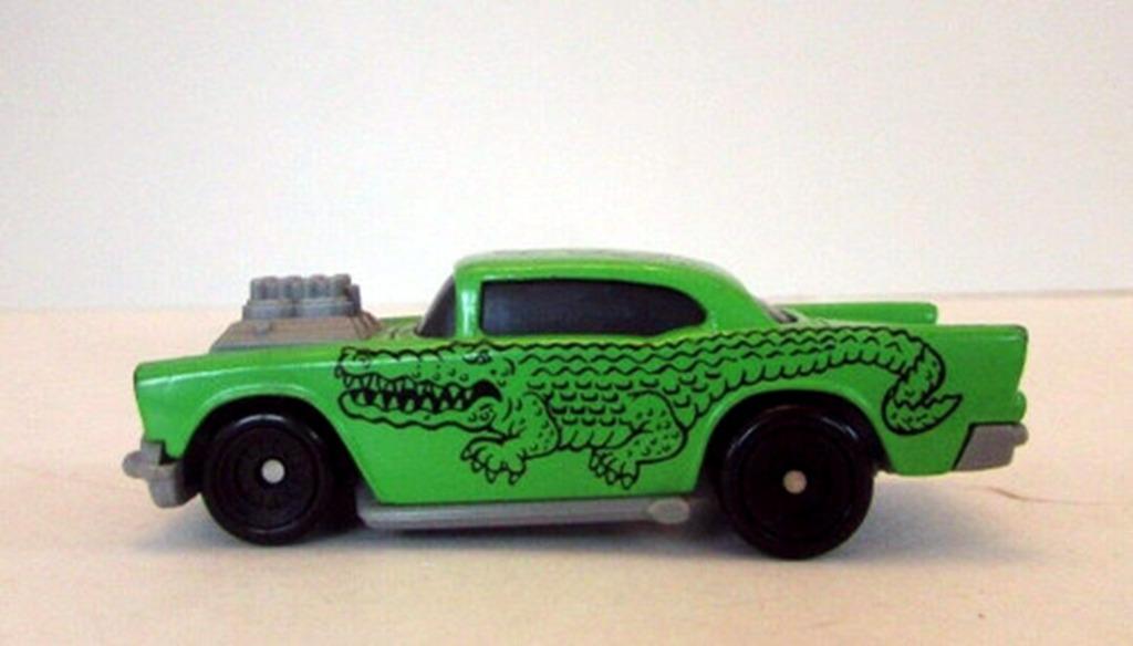 57 Chevy Bel Air Gator Tattoo Hot Wheels McDonald's 1993 USA, Hobby & Loisirs créatifs, Voitures miniatures | Échelles Autre, Neuf