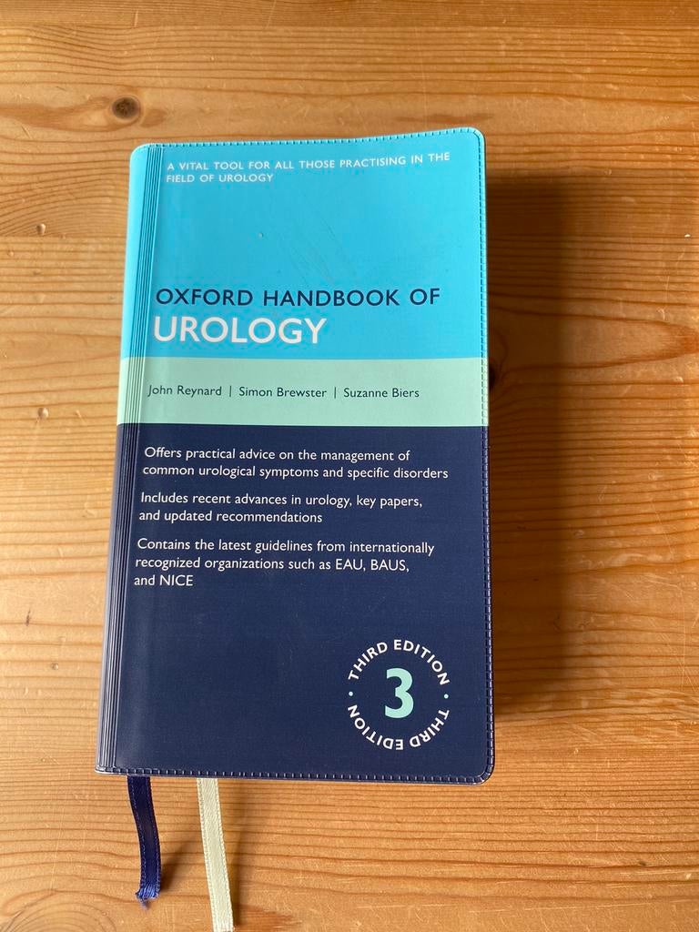 Oxford handbook of urology , third edition, Boeken, Ophalen, Zo goed als nieuw, Hoger Onderwijs, John Reynard Simon Brewster