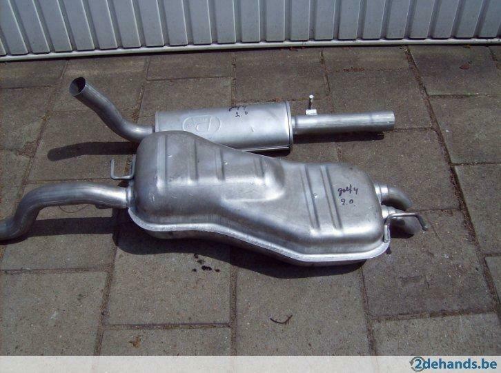 nieuwe uitlaat uitlaten incl.montage vw golf 2.0 liter V/F €, Neuf, Volkswagen