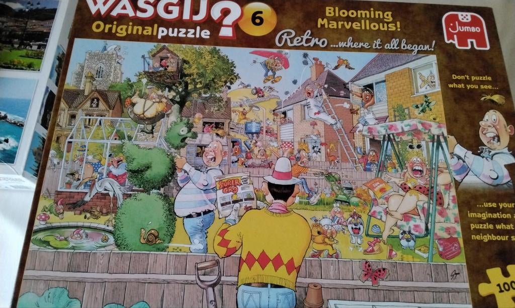 Puzzels Van Haasteren, Ophalen