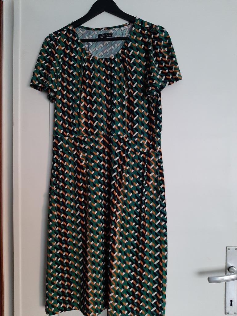 King Louie jurkje XL, Kleding | Dames, Jurken, Maat 42/44 (L), Ophalen of Verzenden, Zo goed als nieuw, Knielengte