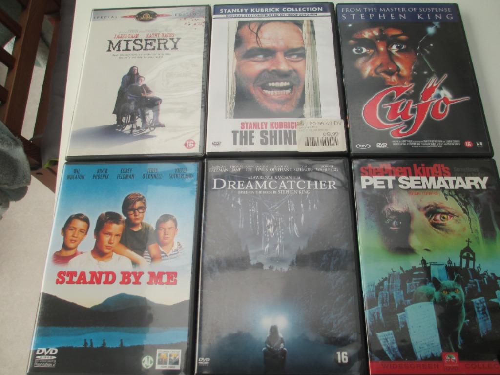 dvd's stephen king en john carpenter's 8 euro stuks, Cd's en Dvd's, Vanaf 16 jaar, Ophalen of Verzenden, Zo goed als nieuw, Vampiers of Zombies