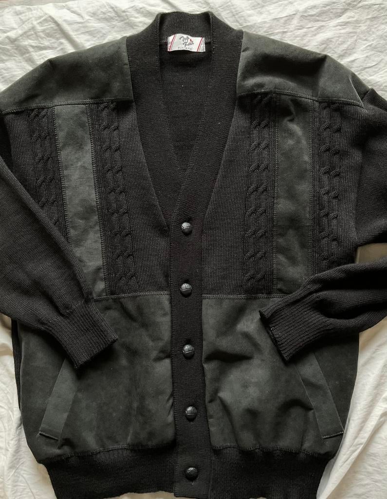 Top knit of Finland, gilet en laine noire taille S, neuf, Vêtements | Hommes, Enlèvement ou Envoi, Neuf, Taille 46 (S) ou plus petite