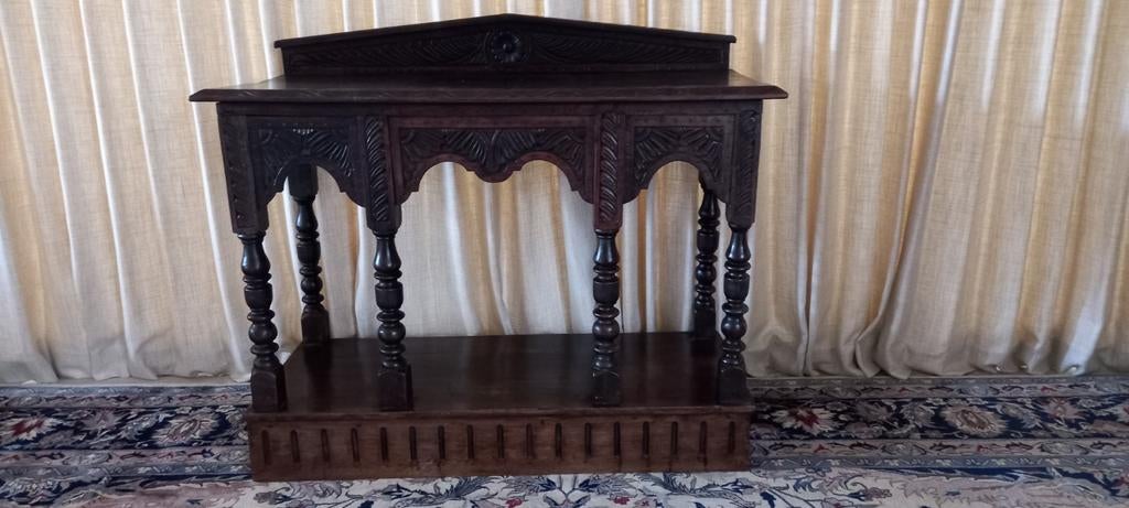 antieke Engelse console, Antiek en Kunst, Ophalen of Verzenden