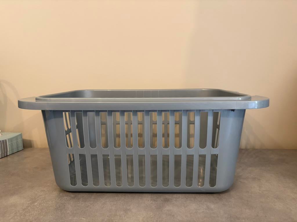 Panier a linge, Ophalen, Zo goed als nieuw, Grijs, Overige typen