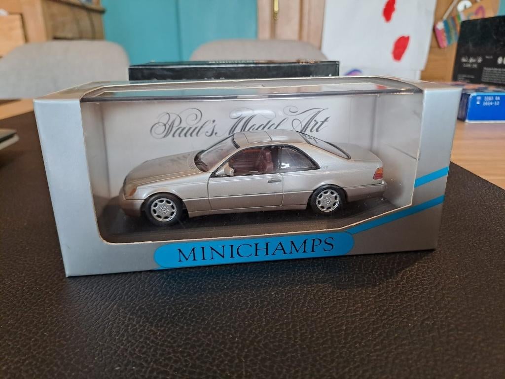 Minichamps Mercedes 600 SEC 1/43, Ophalen of Verzenden, Nieuw, Auto, MiniChamps