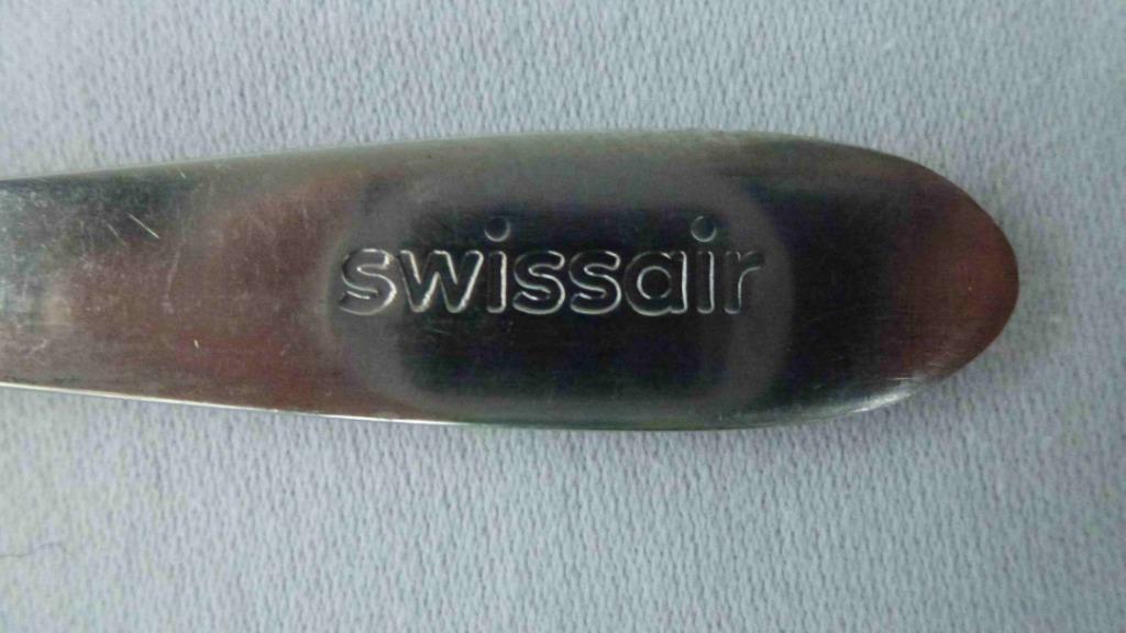 Fourche Swissair NICRO BERNDORF ON longueur 18 cm d'occasion, Collections, Enlèvement ou Envoi, Utilisé, Autres types