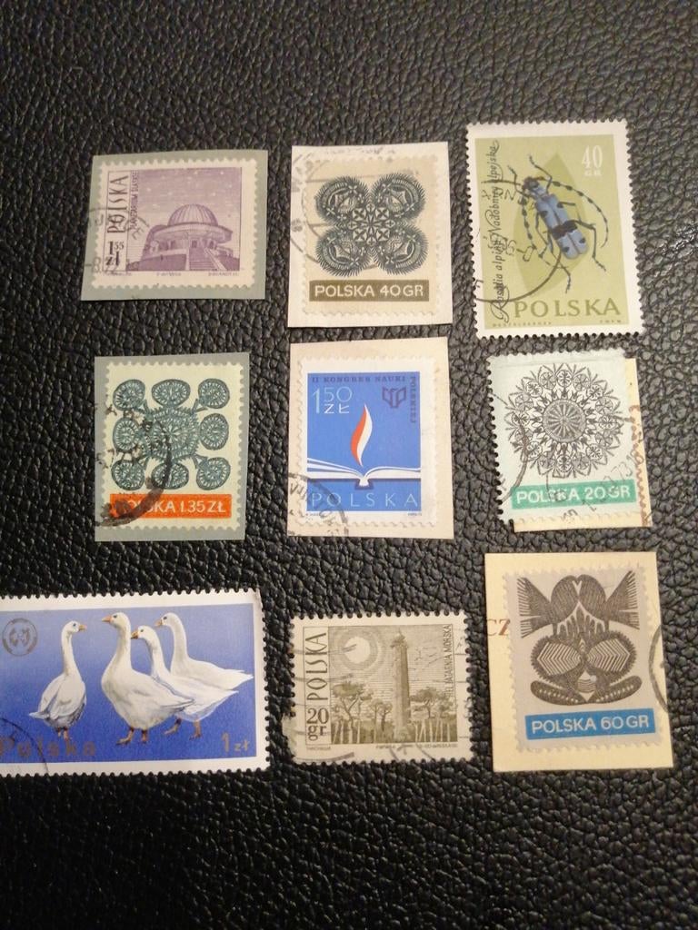 Lot postzegels polen, Ophalen