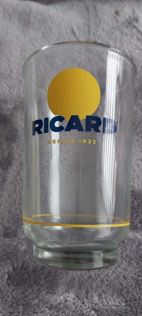 Verre ricard soleil lisse, Enlèvement ou Envoi, Comme neuf