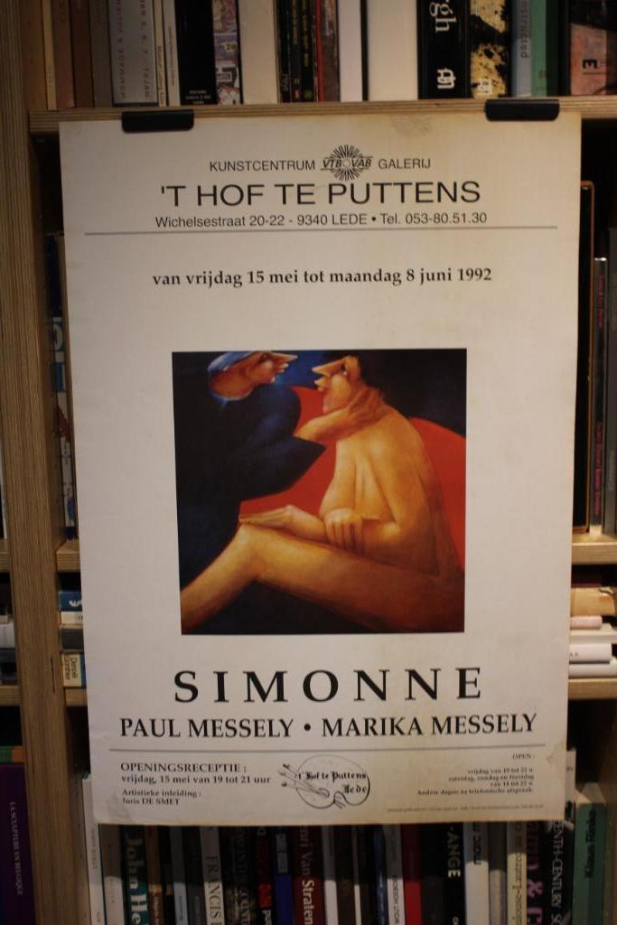 'T HOF TE PUTTENS PAUL MESSILY • MARIKA MESSILY 1992 affiche, Ophalen of Verzenden