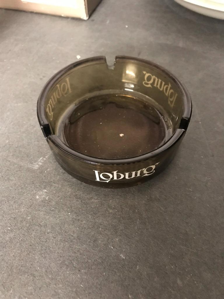 Loburg vintage asbak, Verzamelen, Biermerken, Ophalen, Zo goed als nieuw, Overige typen, Overige merken