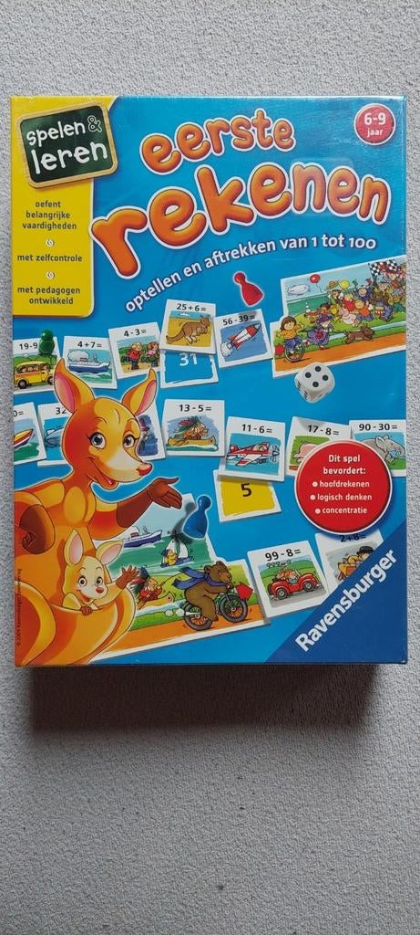 Eerste rekenen Ravensburger, Kinderen en Baby's, Speelgoed | Educatief en Creatief, Ophalen of Verzenden, Nieuw, Rekenen