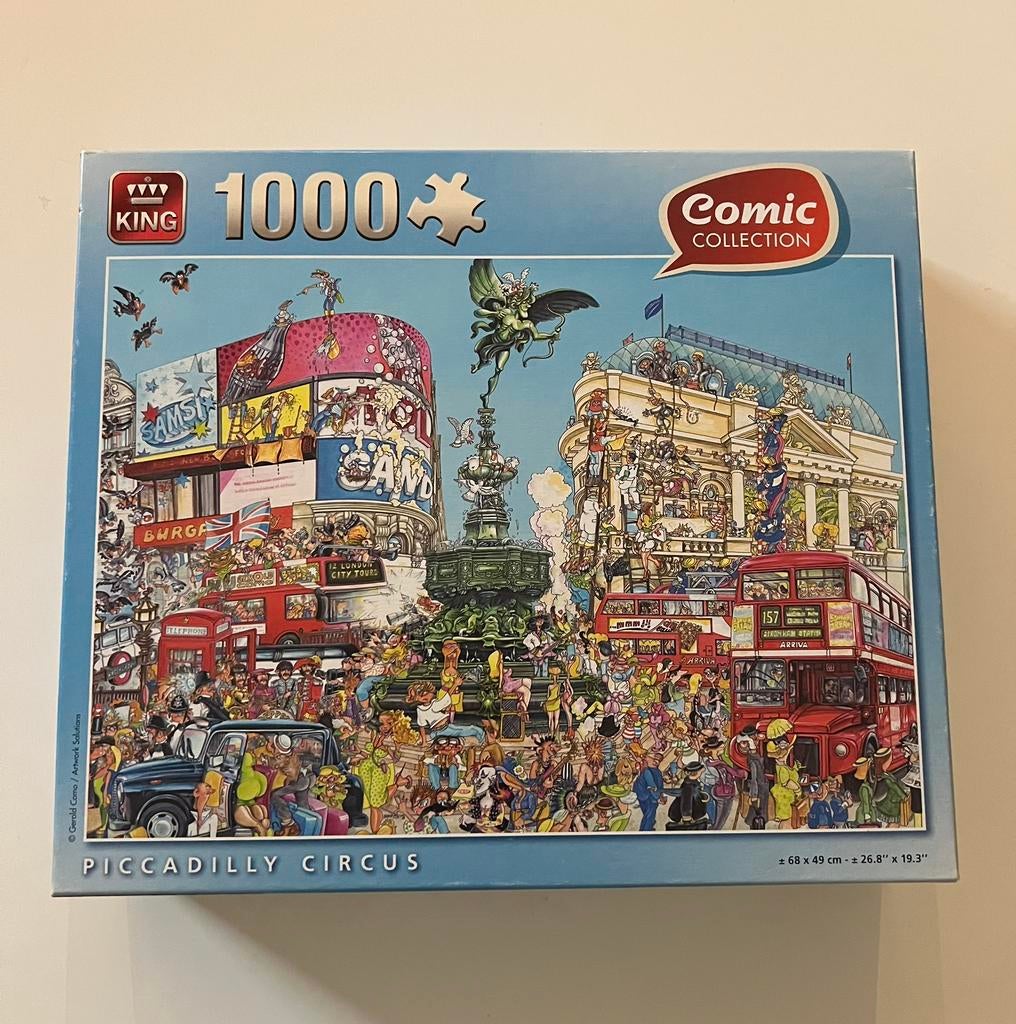 King Puzzel: Piccadilly Circus 1000 stuks, Enlèvement ou Envoi, Comme neuf