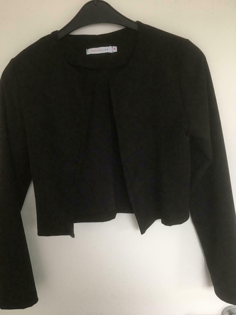 Suède jasje zwart maat 38, Kleding | Dames, Maat 38/40 (M), Zwart, Ophalen of Verzenden, Zo goed als nieuw