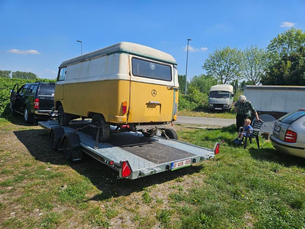 Mercedes Hanomag L206d, Ophalen, Gebruikt