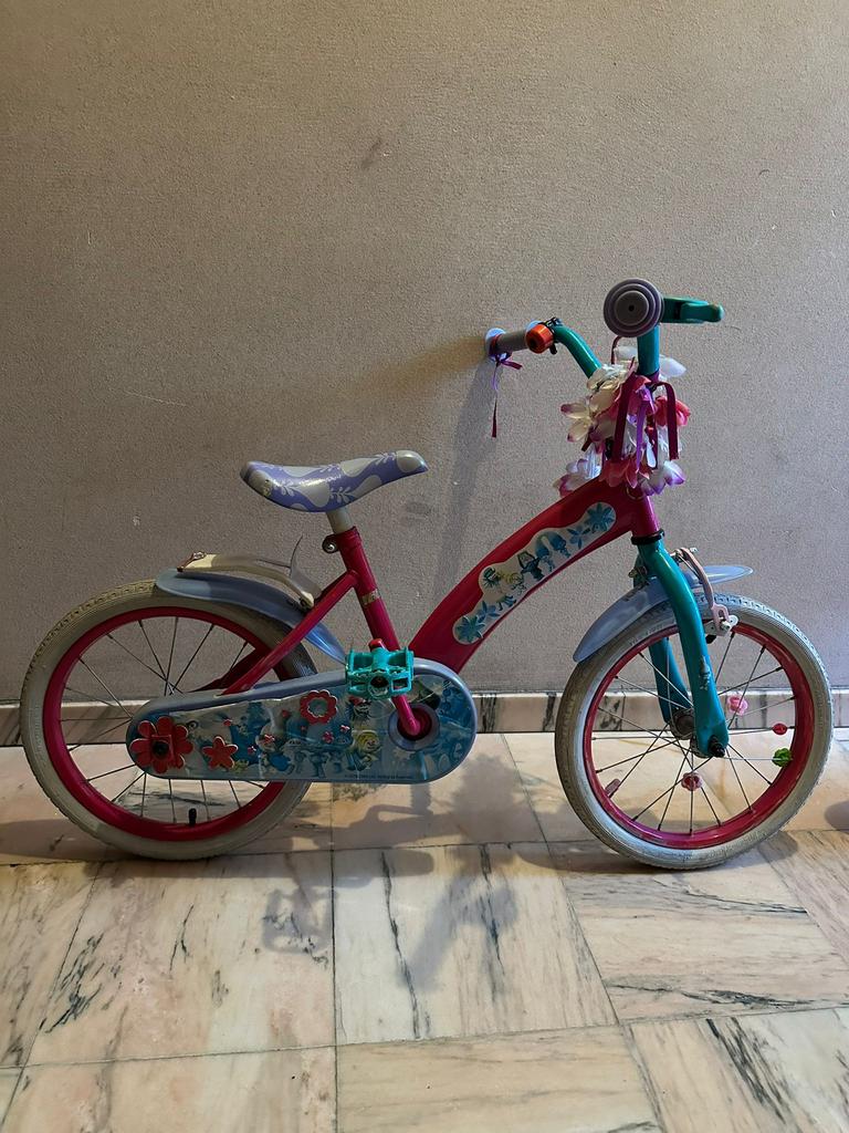 Meisjes fiets, Fietsen en Brommers, Fietsen | Kinderfietsjes, Ophalen, Zo goed als nieuw