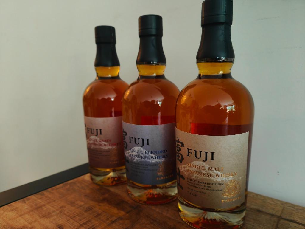 FUJI Set 3 flessen:Single Grain, Single Malt, Single Blended, Overige gebieden, Overige typen, Nieuw, Ophalen of Verzenden