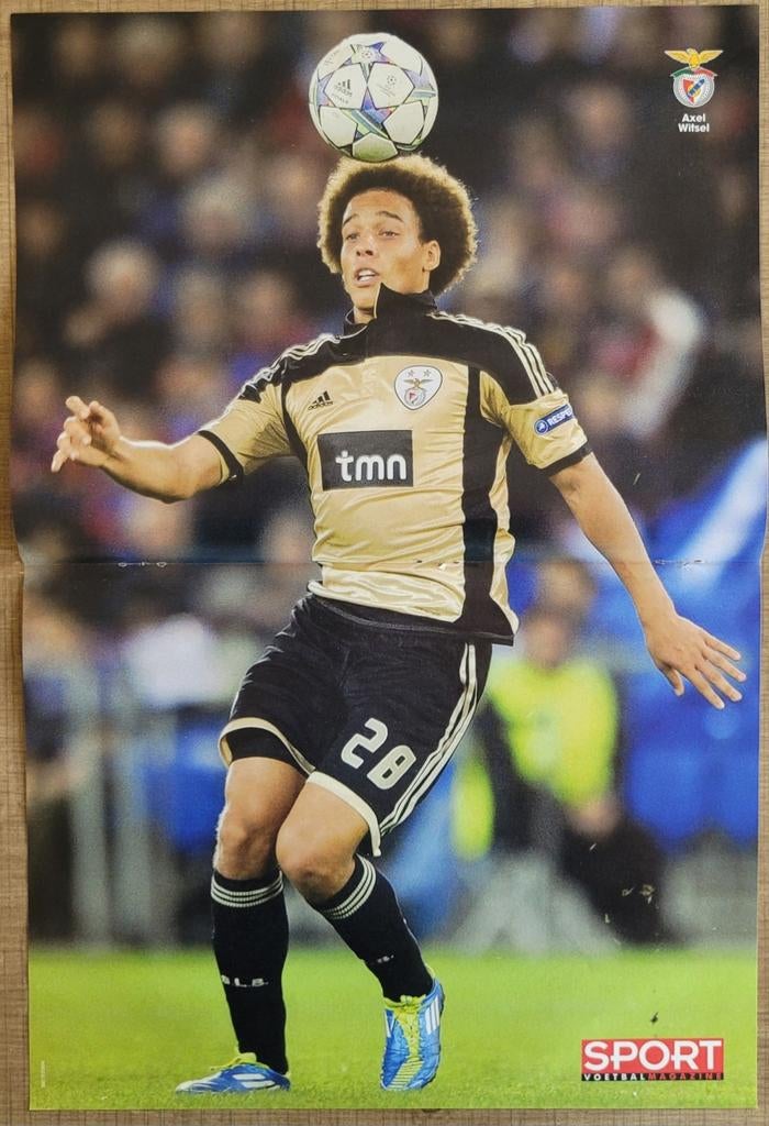 Axel Witsel - poster, Enlèvement ou Envoi, Comme neuf, Affiche, Image ou Autocollant