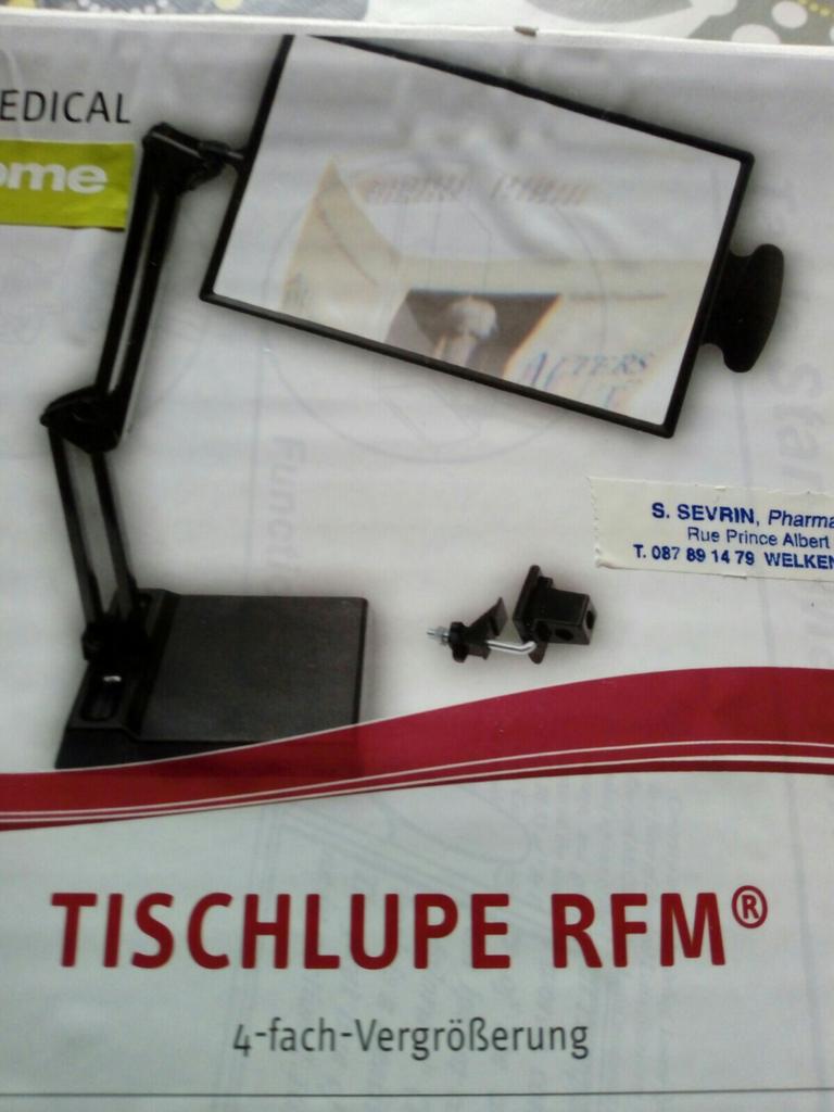 Loupe de lecture, Enlèvement, Comme neuf