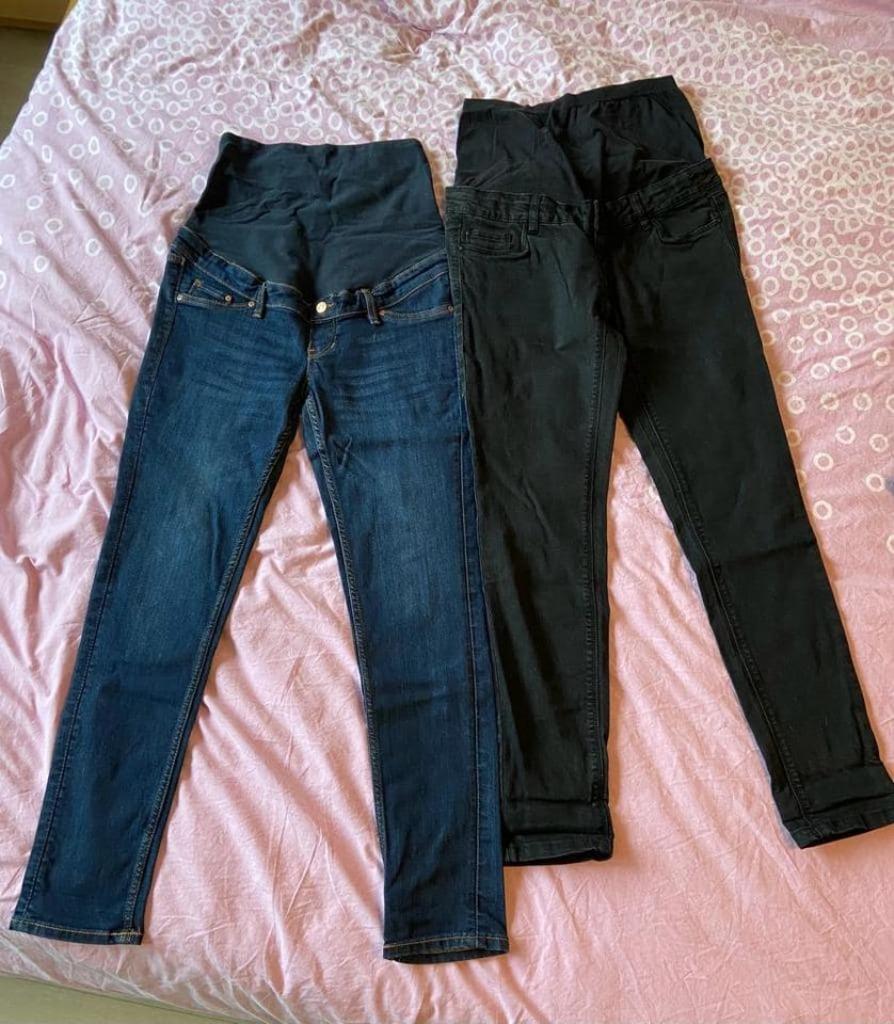 Zwangerschapsbroeken, Kleding | Dames, Zwangerschapskleding, Ophalen, Gedragen, Maat 38/40 (M), Broek of Spijkerbroek