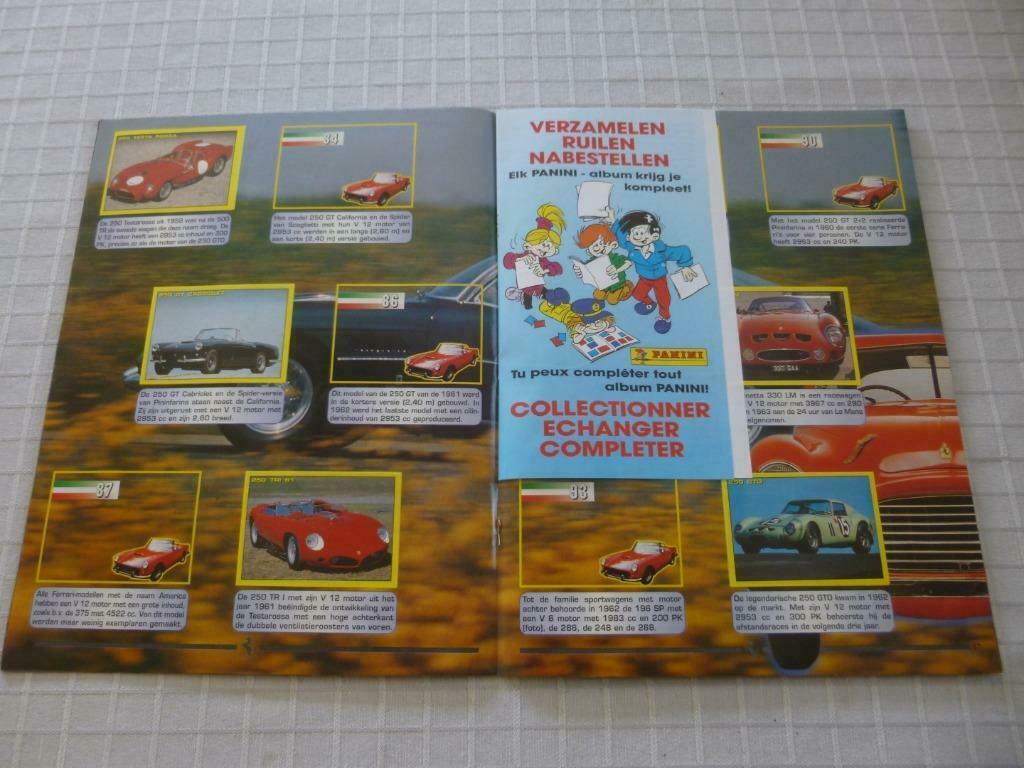 Panini album  : ferrari zeer goede staat . 113 / 180 Klevers, Enlèvement ou Envoi, Comme neuf