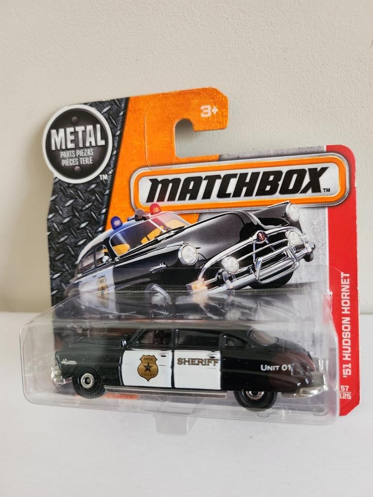 Matchbox Hudson Hornet '51 (2017) Sheriff, Enlèvement ou Envoi, Neuf