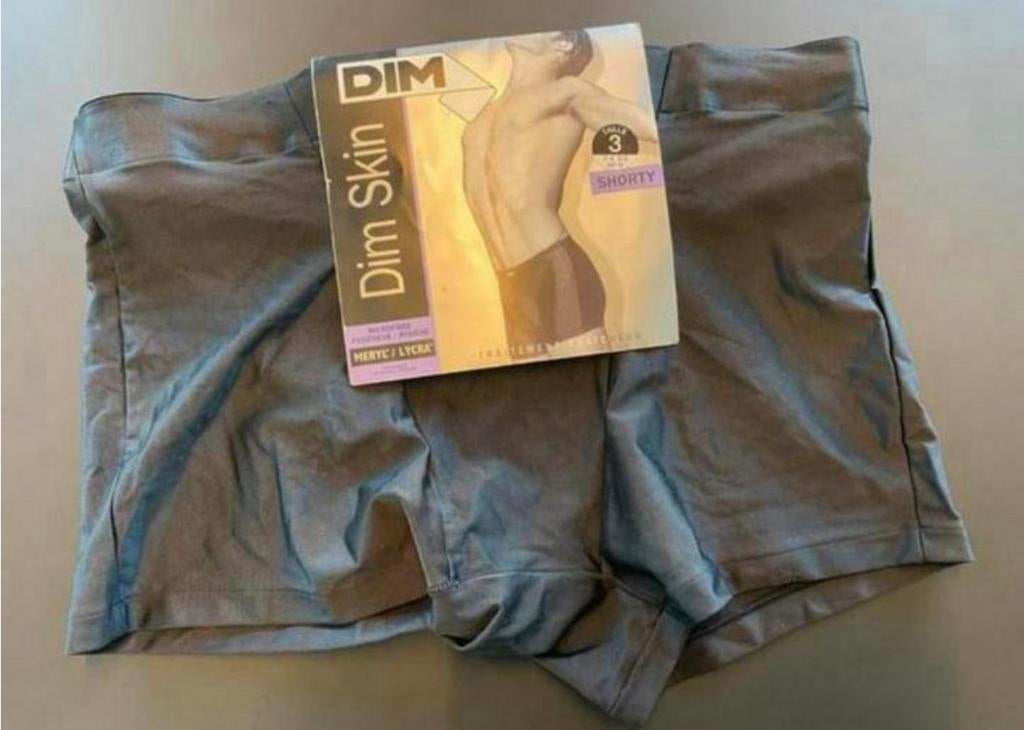 DiM Skin Microfiber Boxershort, Verzenden, Zwart, Boxer