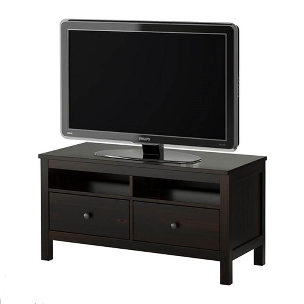 TV meubel Ikea Hemnes Donker Bruin 110B x 47H x 57D, Ophalen, Zo goed als nieuw