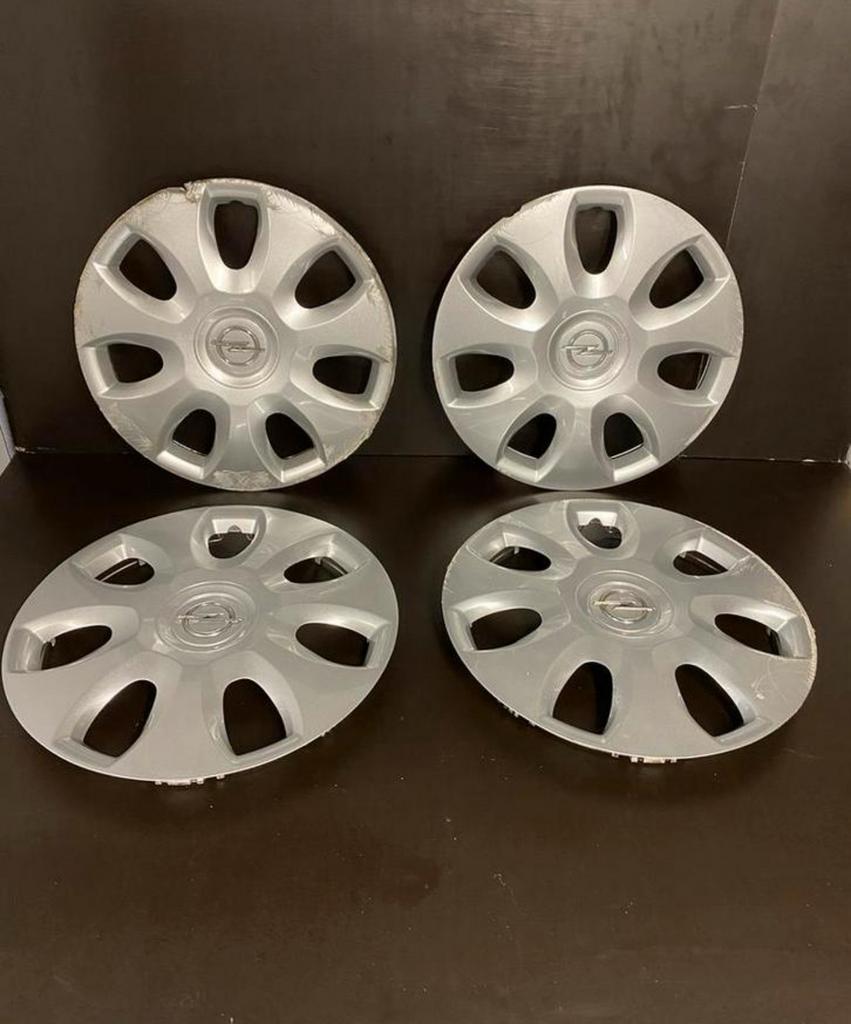 4 enjoliveurs d’origine Opel corsa combo Astra 15", Enlèvement ou Envoi, Utilisé