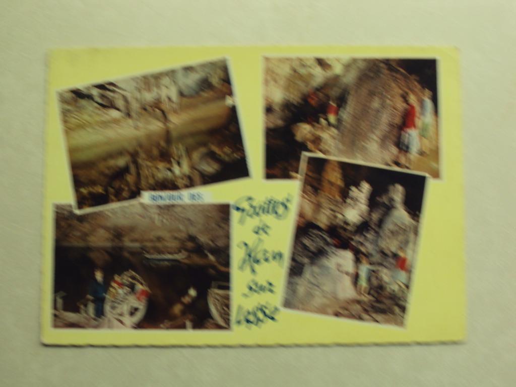 54663 - GROTTES DE HAN S/LESSE - 4 ZICHTEN - ZIE 2 FOTO'S, Envoi