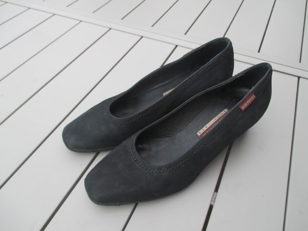 chaussures noires Hush Puppies pointure 40, Enlèvement ou Envoi, Escarpins, Porté, Hush Puppies