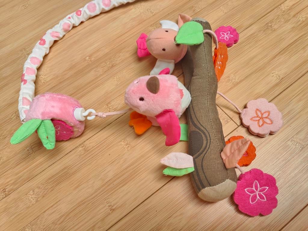 SKIPHOP muziekmobiel mobile wieg bed roze meisjes, Ophalen, Gebruikt